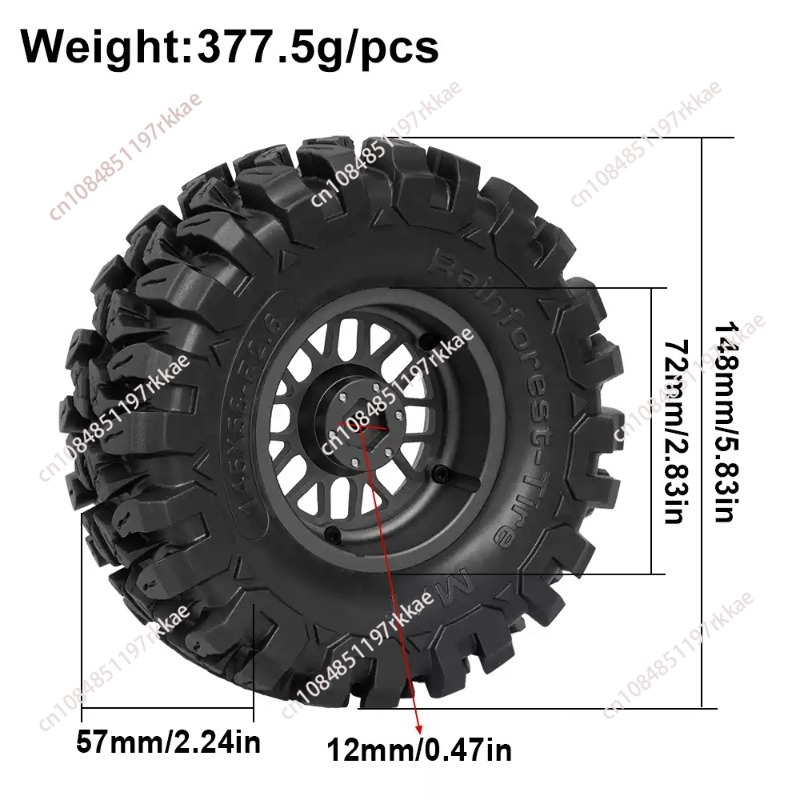 Front Wheel Rubber 2PCS Tire T - Agriculture Farming Hub review and price